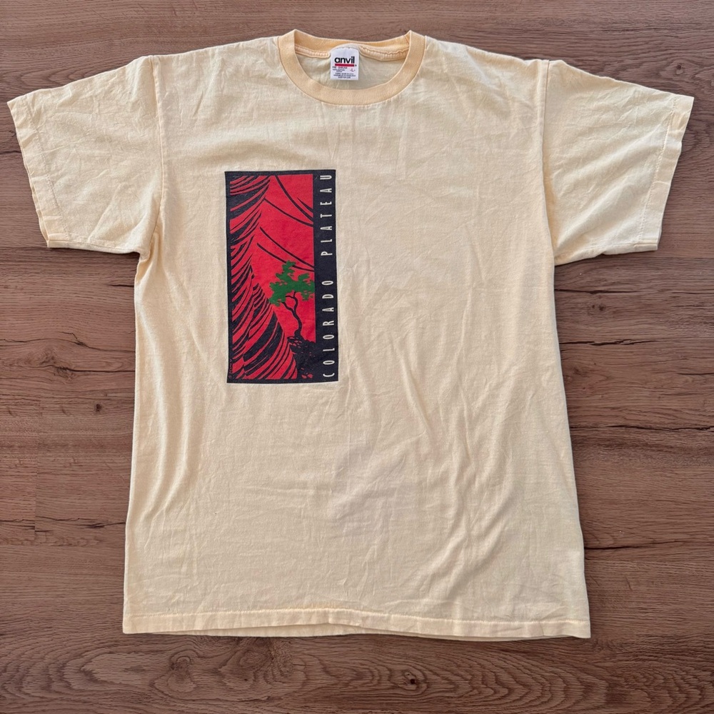 Colorado Plateau Butter Yellow Tee